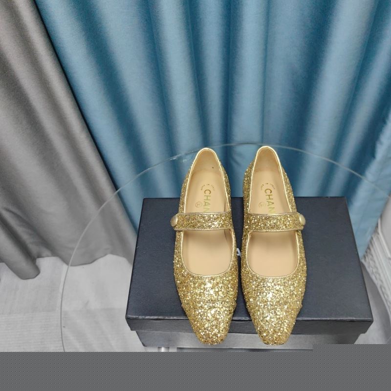Ch*el flat shoes
